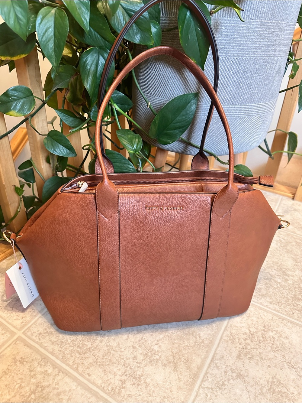 Brand new discontinued Poppy and Peonies Voyager duffle bag